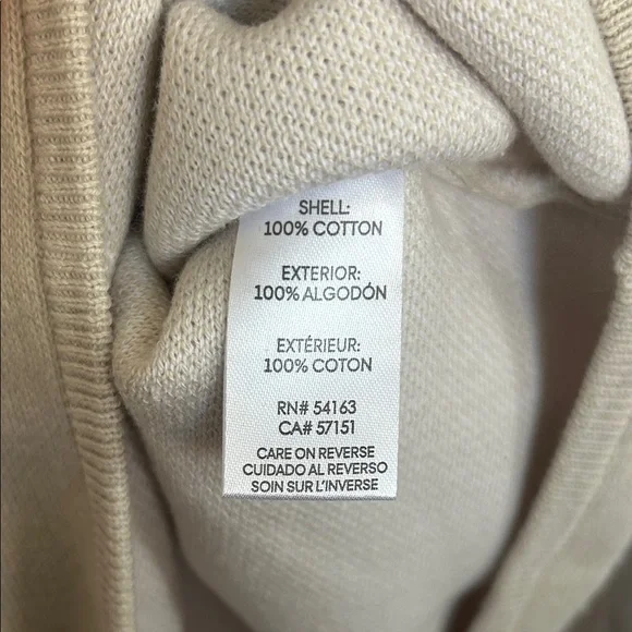 Calvin Klein Women's Beige Crew Neck Sweater - Picture 5 of 6